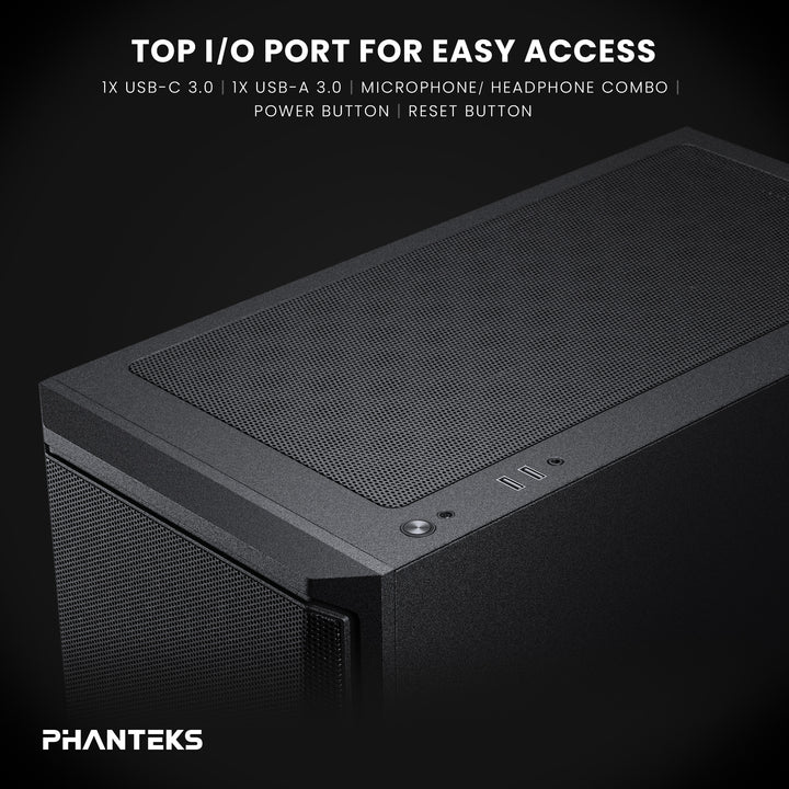 Phanteks Eclipse G370A Mid-tower Gaming Chassis Black
