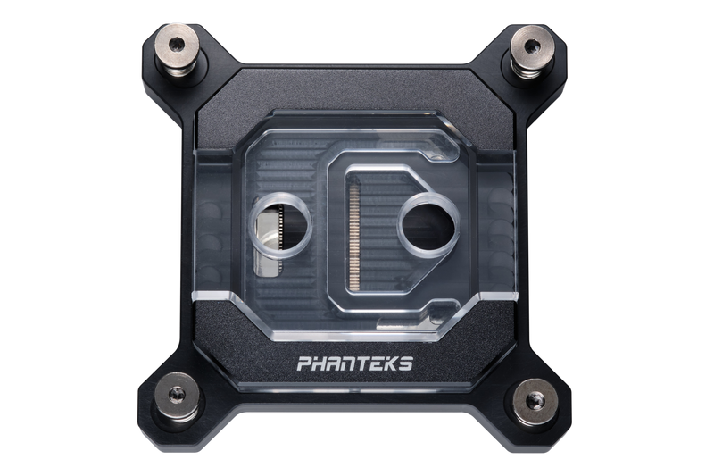Phanteks Glacier C370i CPU Water Block for Intel Sockets 1700/1200/115x, Pure Copper Base, Digital-RGB Lighting