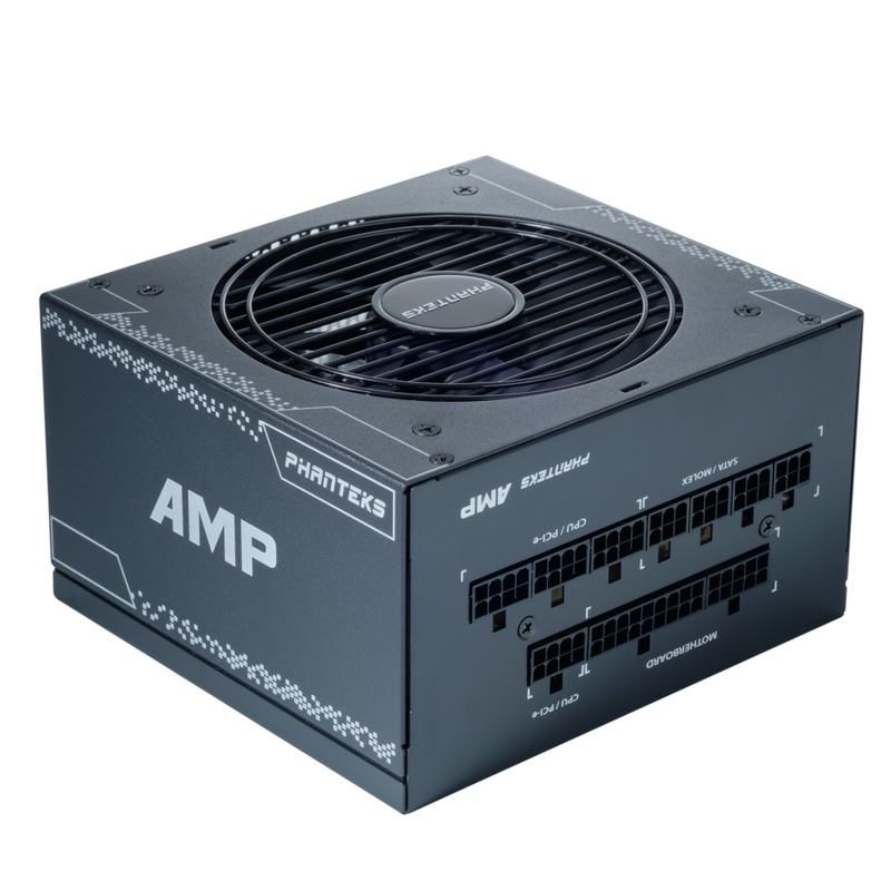 Phanteks Amp Series 1000W V2 80+ Gold Modular Power Supply, 12VHPWR Included, Revolt PRO LINK Certified