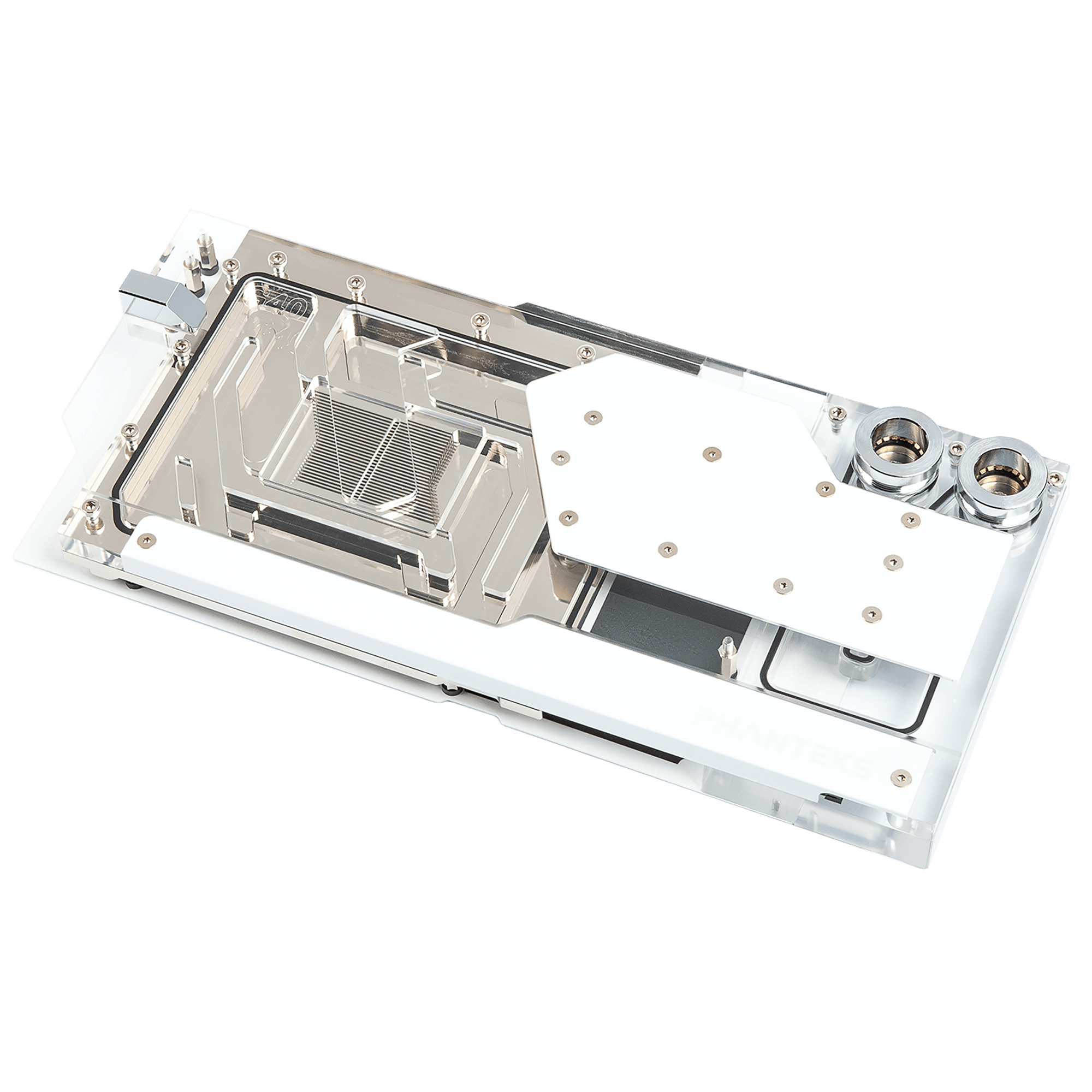 Phanteks Glacier EZ-Fit G40 ASUS GPU Block White