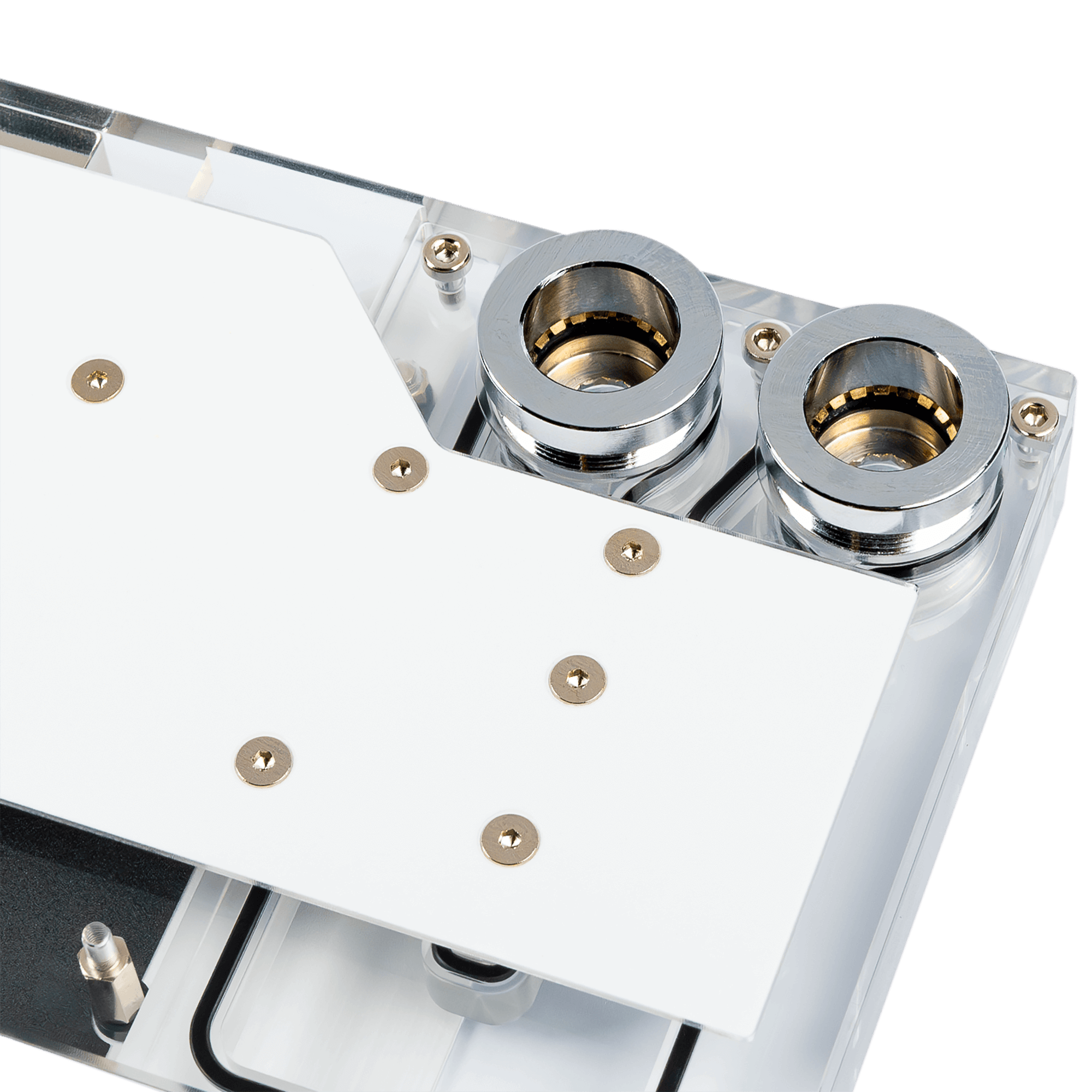 Phanteks Glacier EZ-Fit G40 ASUS GPU Block White