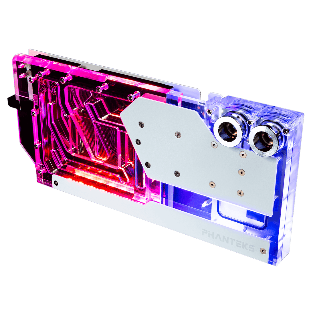 Phanteks Glacier EZ-Fit G40 ASUS GPU Block White