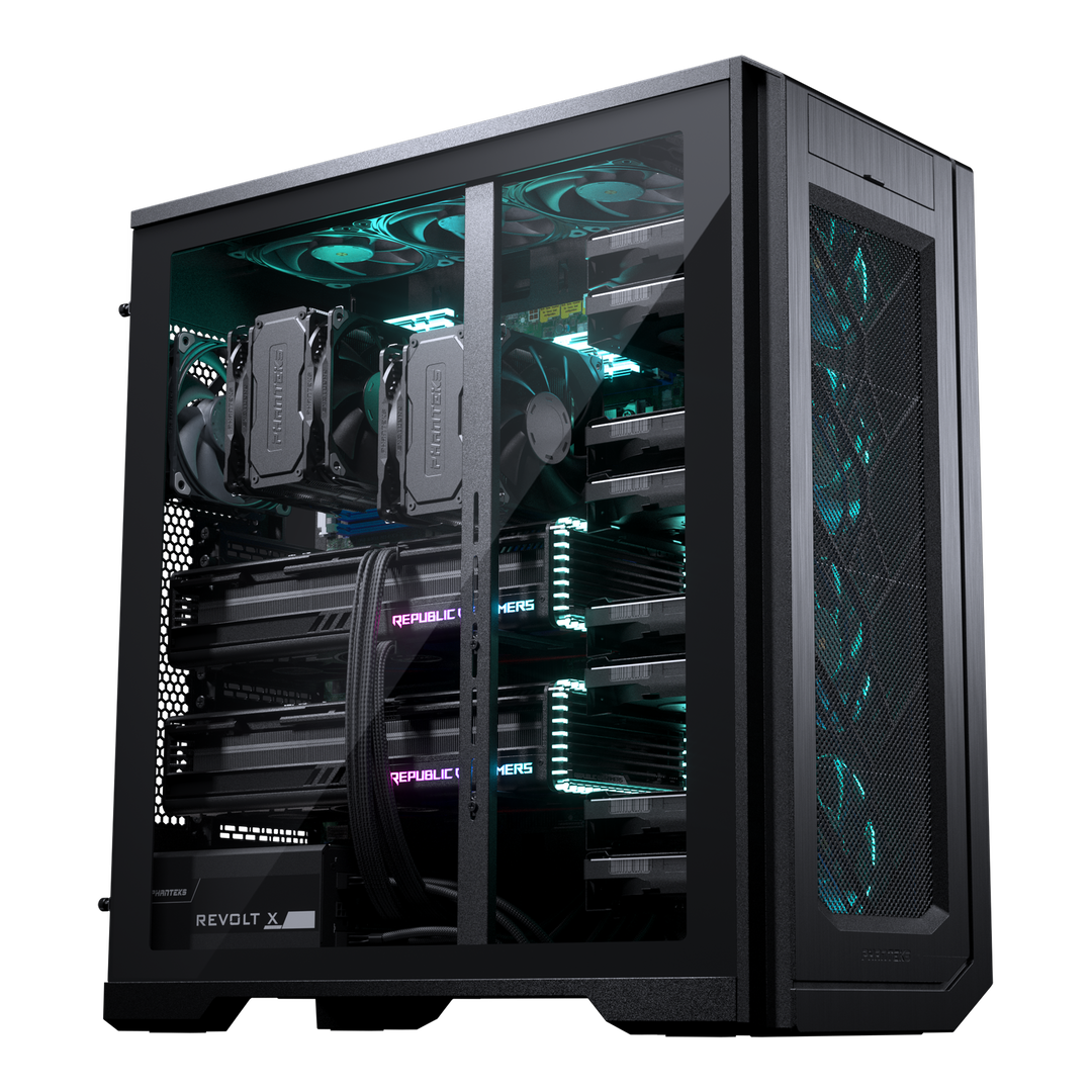 Enthoo Pro 2 Server Edition – Tempered Glass Side Panel, Black 