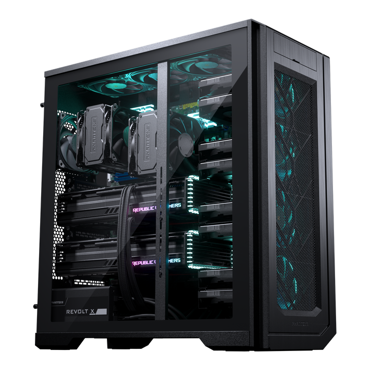 Enthoo Pro 2 Server Edition – Tempered Glass Side Panel, Black 