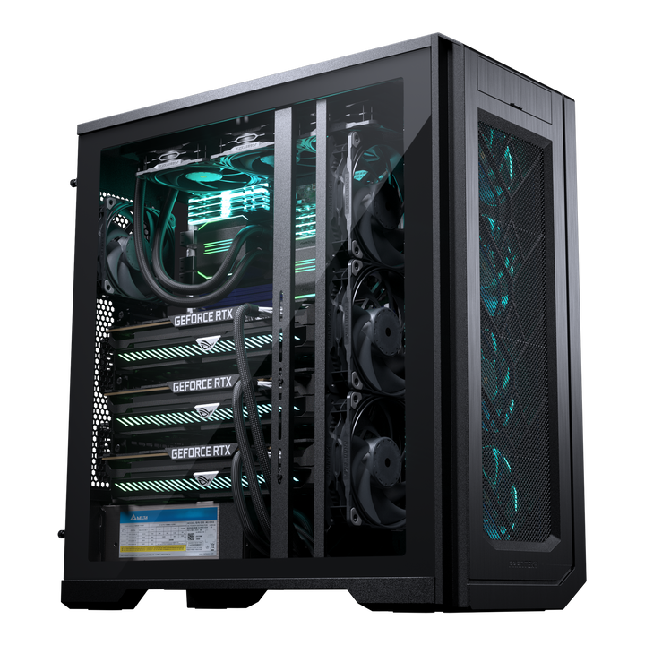 Enthoo Pro 2 Server Edition – Tempered Glass Side Panel, Black 