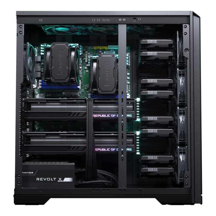 Enthoo Pro 2 Server Edition – Tempered Glass Side Panel, Black 