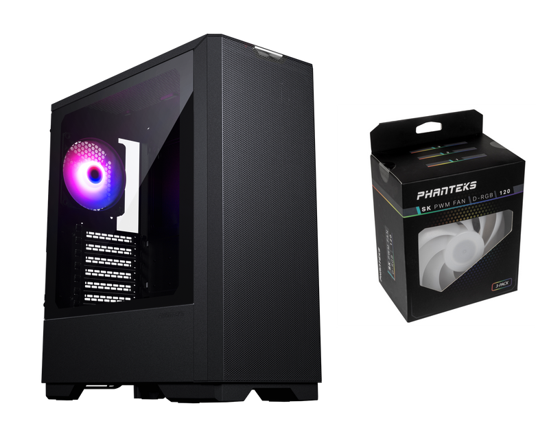 Eclipse G300A single fan + Triple SK120 fans bundle