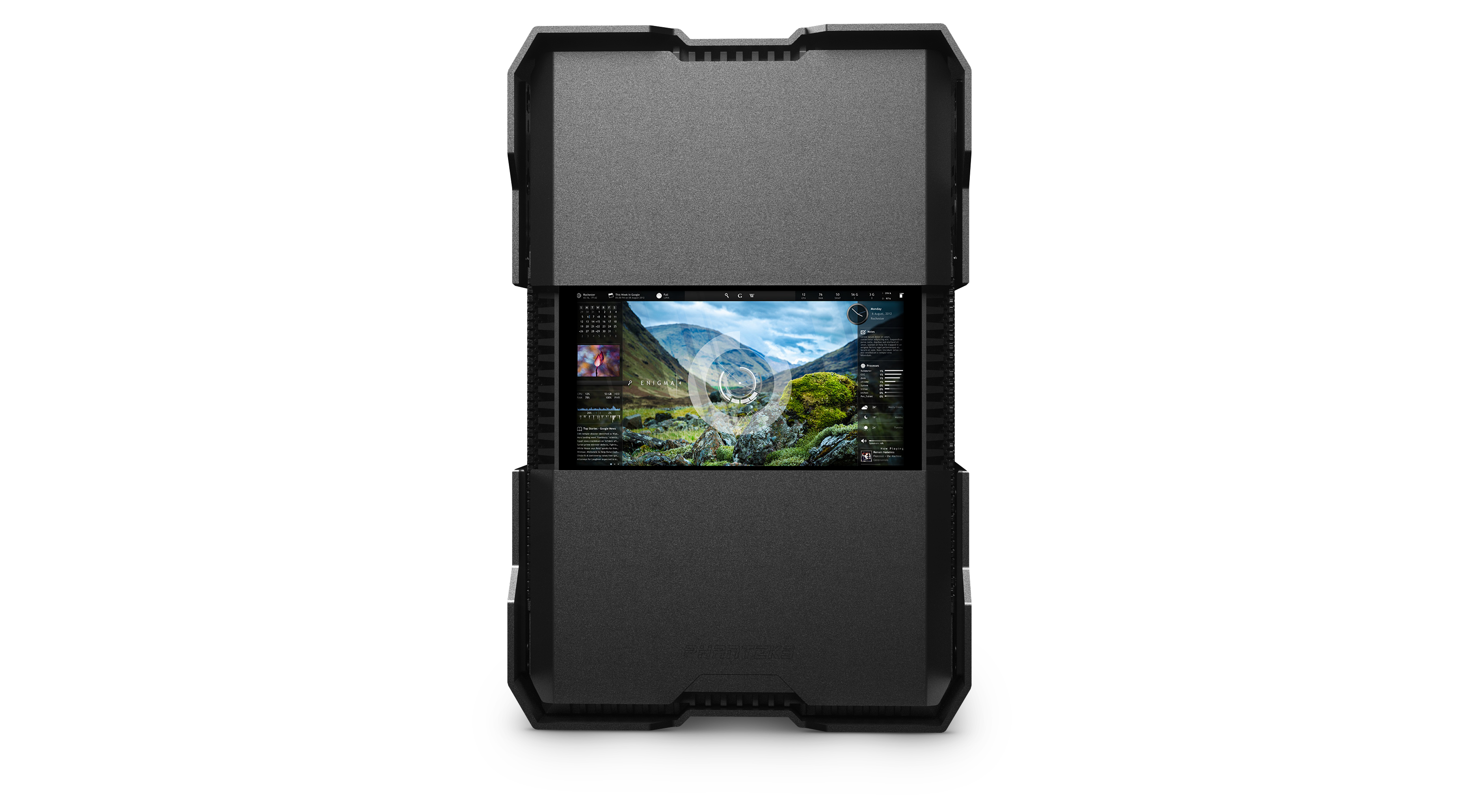 Phanteks Evolv Shift XT 5.5” Hi-Res Display, 60hz refresh rate, 2160x1440 IPS Panel with LED backlighting, Black