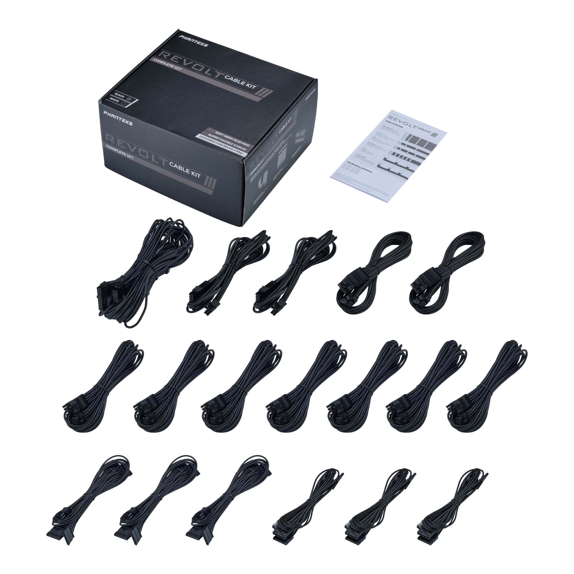 Phanteks Revolt Cable Kit Complete Set
