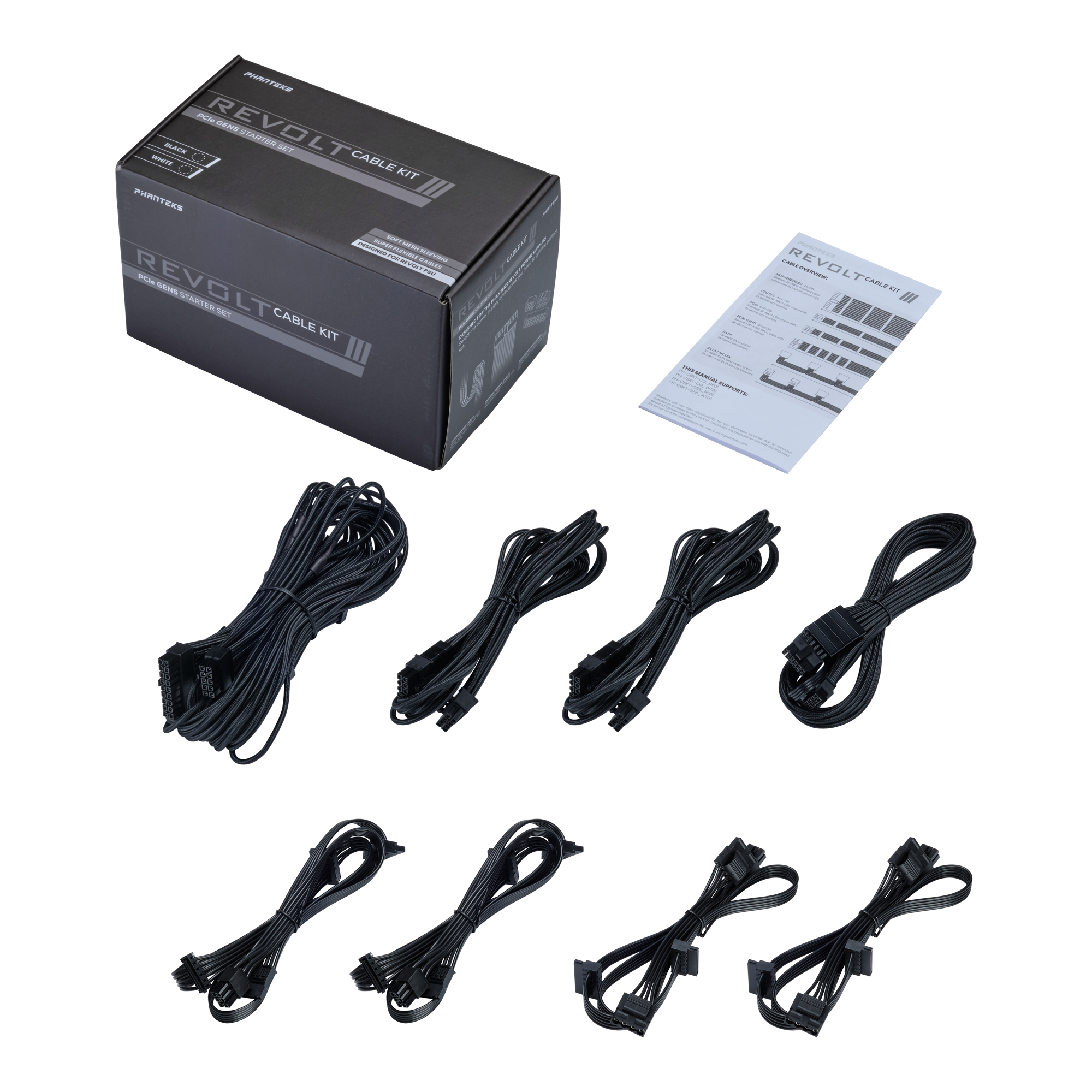 Revolt Cable Kit, PCIe Gen5 Starter Set