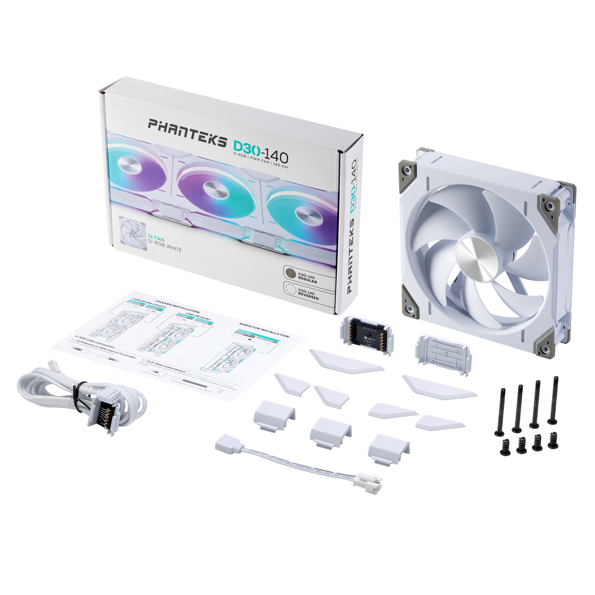 Phanteks D30-140 D-RGB Fan