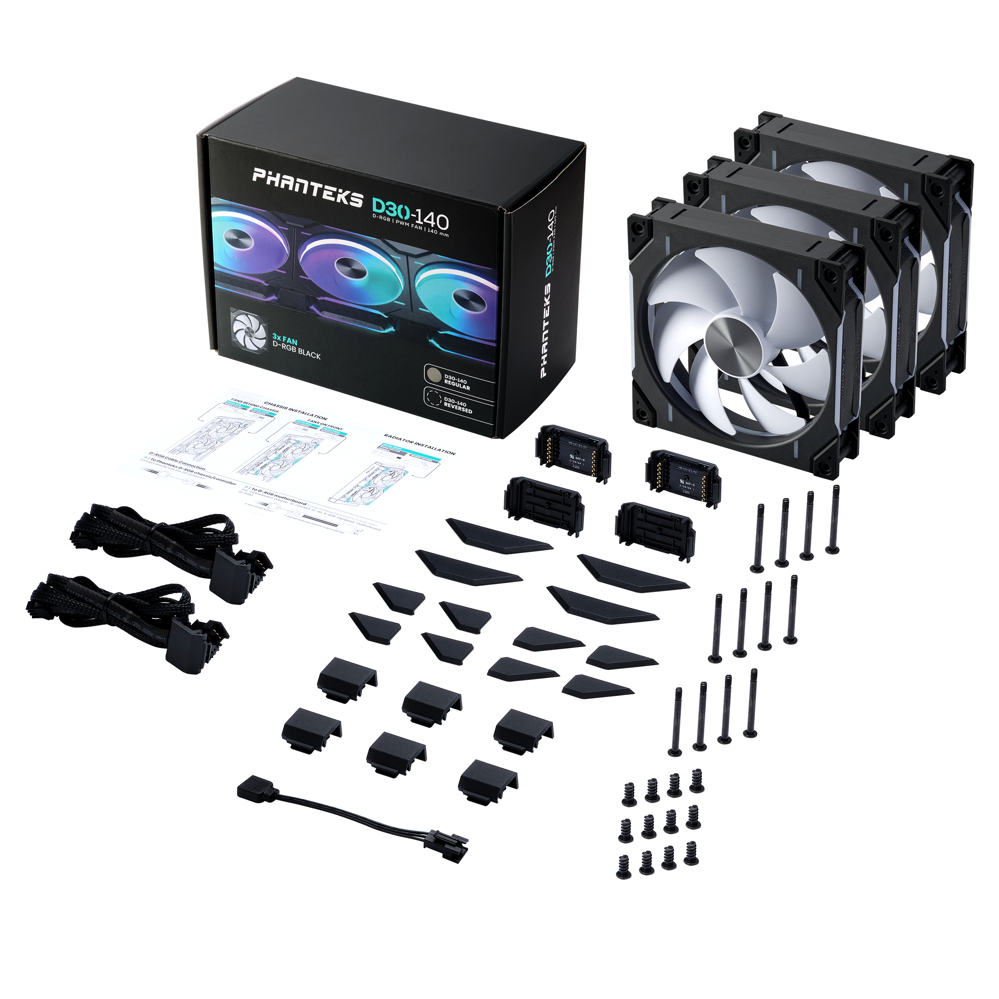 Phanteks D30-140 D-RGB Fan