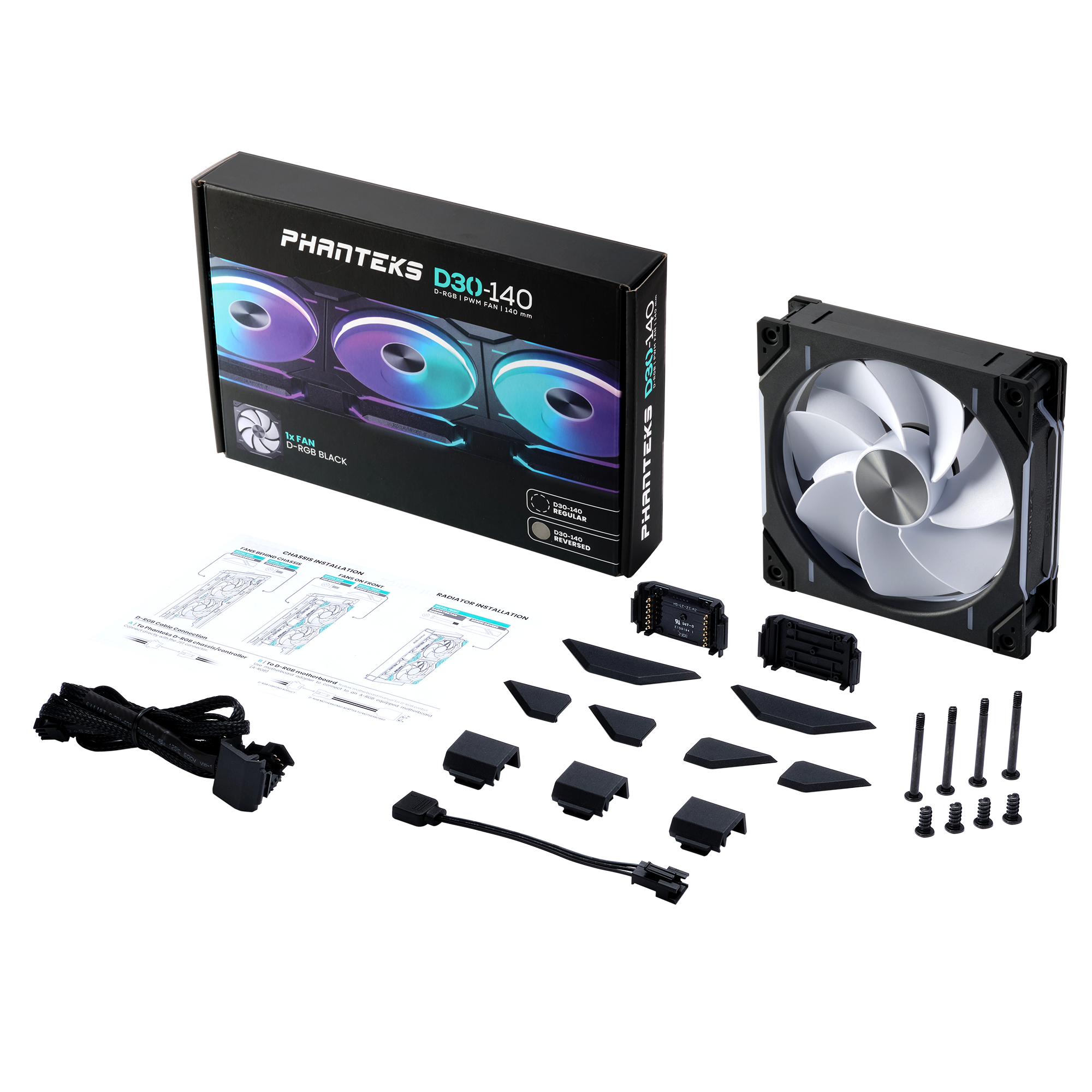 Phanteks D30-140 D-RGB Fan
