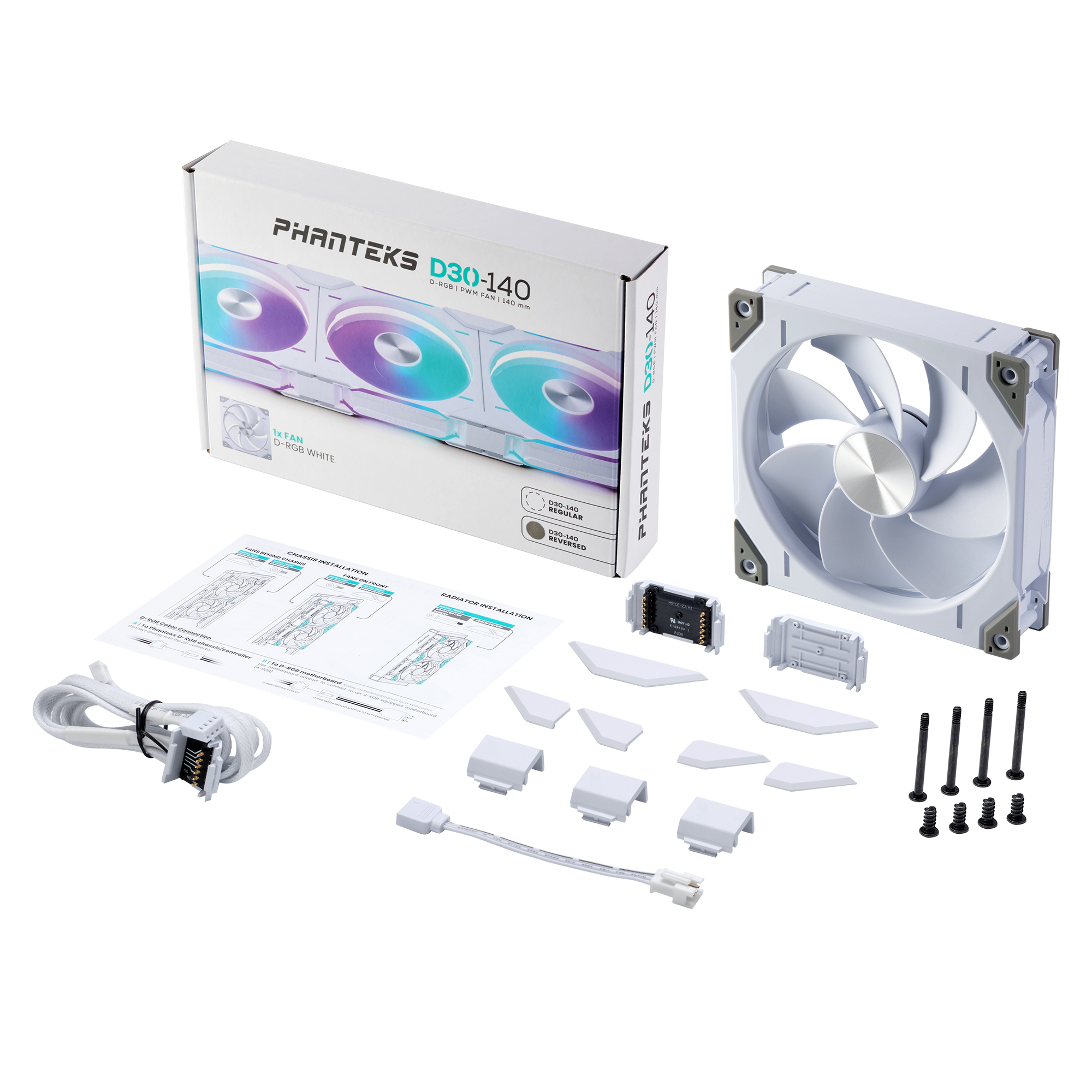 Phanteks D30-140 D-RGB Fan