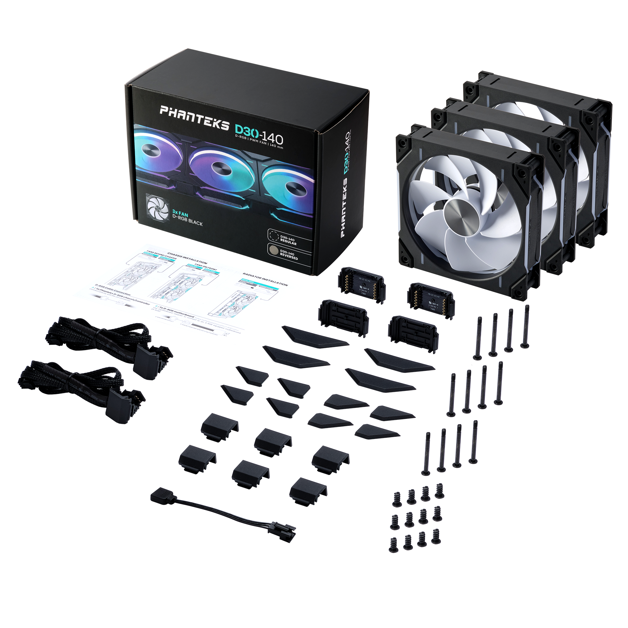 Phanteks D30-140 D-RGB Fan