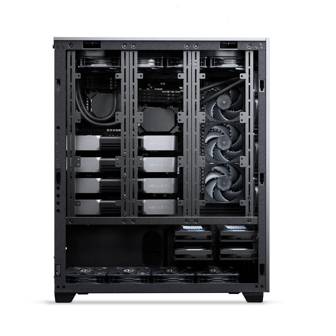 Phanteks Enthoo Elite Server, Extreme Full Tower Chassis, High Airflow Mesh Panels, Black
