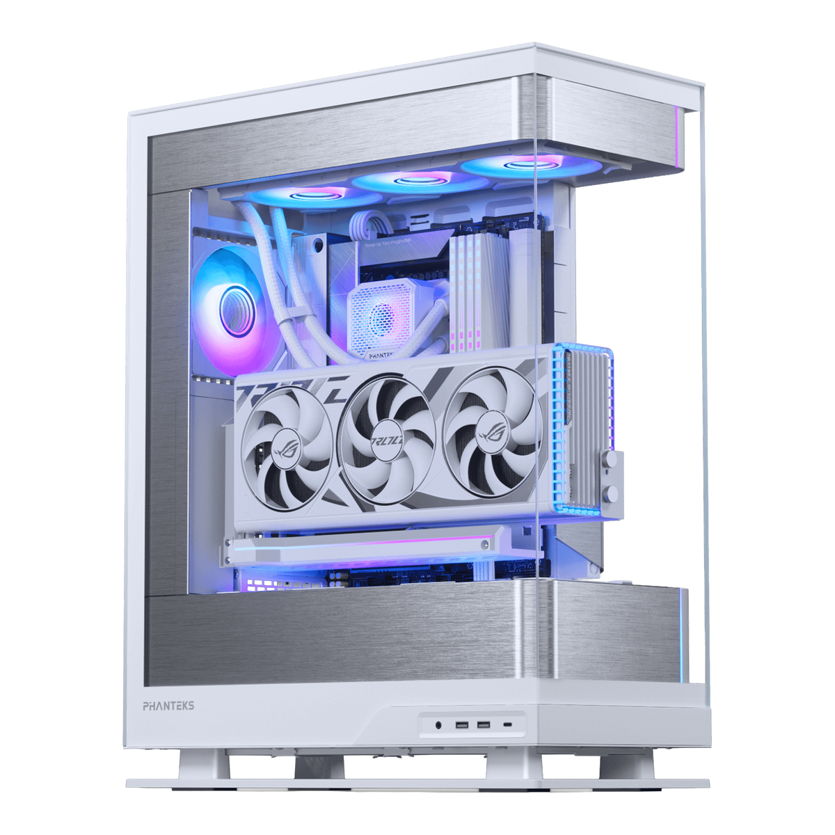 White - vertical gpu view