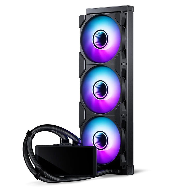Phanteks Glacier One 360M25G2-LCD All in One Liquid CPU Cooler, Black