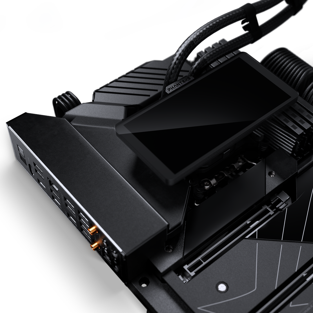 Phanteks Glacier One 360M25G2-LCD All in One Liquid CPU Cooler, Black