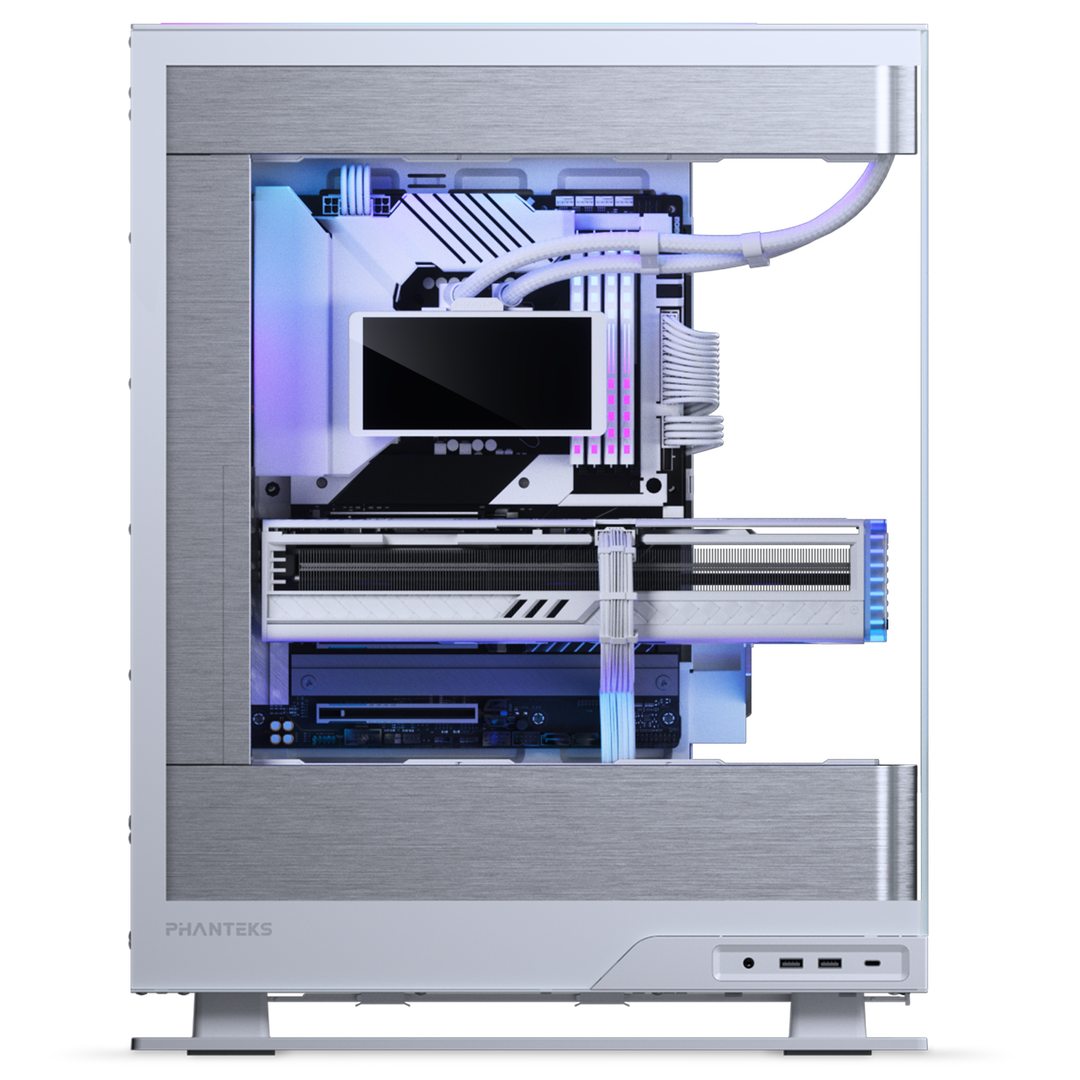 Phanteks Glacier One 360M25G2-LCD All in One Liquid CPU Cooler, White