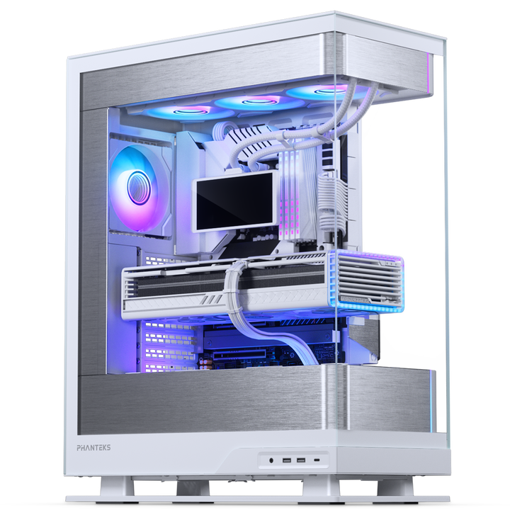 Phanteks Glacier One 360M25G2-LCD All in One Liquid CPU Cooler, White