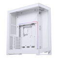 White NV7 empty case with ARGB lighting