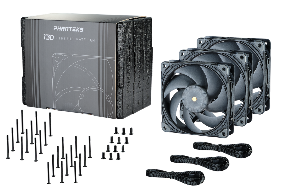 Phanteks T30-120 Premium High-Performance PC Fan