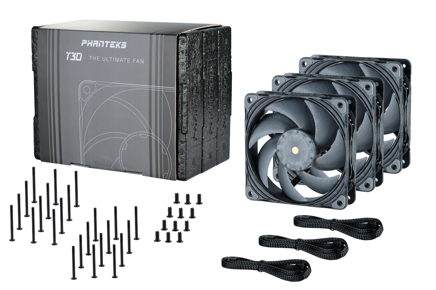 Phanteks T30-120 Fans