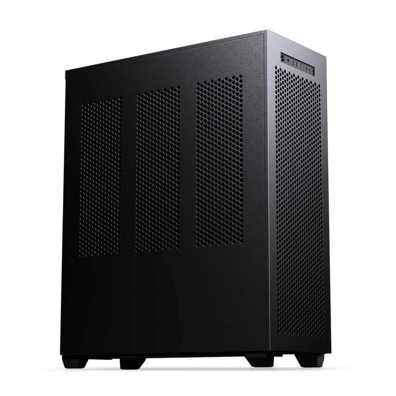 Full Tower, workstation case, 12 PCIe slot, Elite Server, black