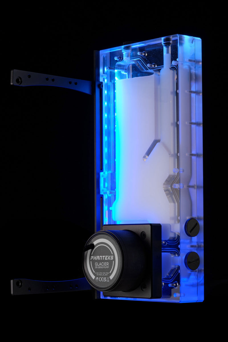 Phanteks Glacier R260 D5 Combo Reservoir, Gen3 D5 Pump, Integrated Digital-RGB Lighting