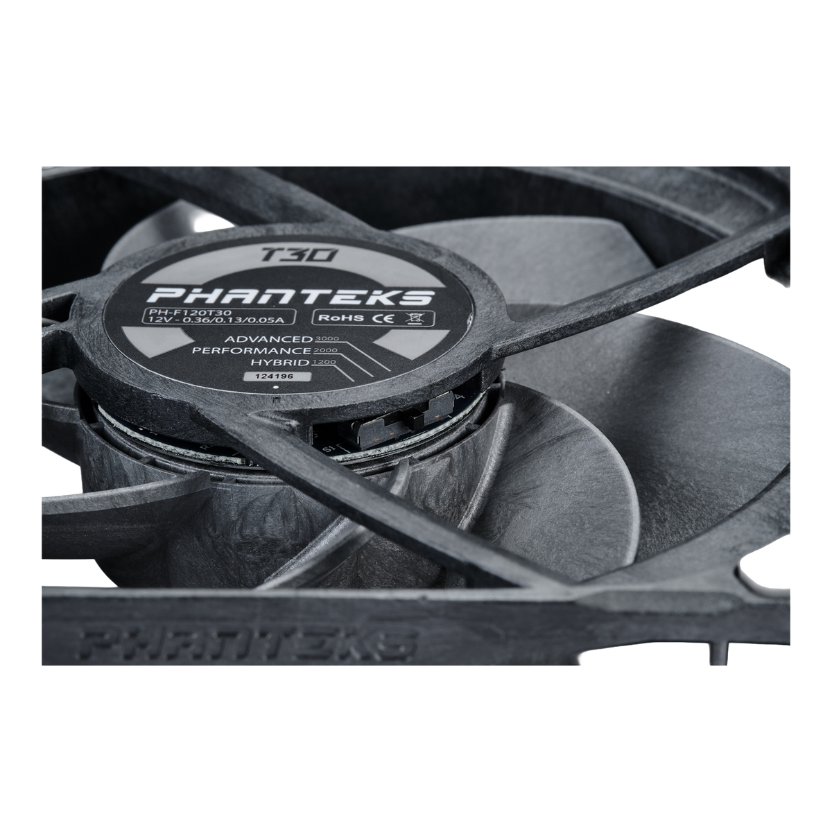 Phanteks T30-120 Premium High-Performance PC Fan | Liquid Crystal Phanteks T30-120 Premium High-Performance PC Fan | Liquid Crystal