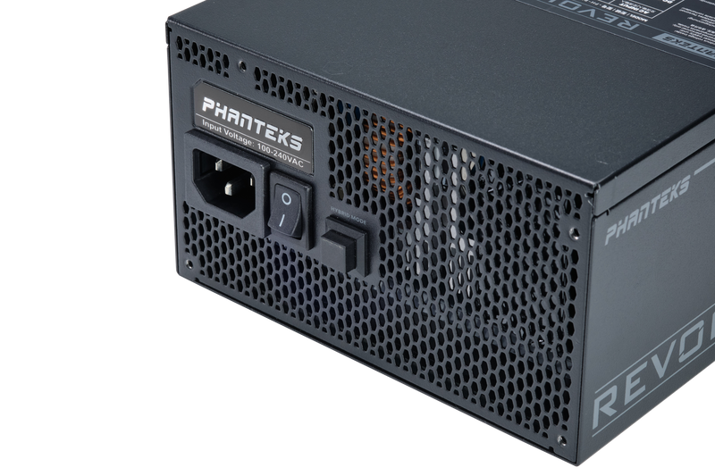 Phanteks (PH-P1200PR_BK01C) Revolt 1200W 80Plus Platinum, ATX 3.0, PCIe 5.0, Fully Modular, Power Supply Unit Only, Black