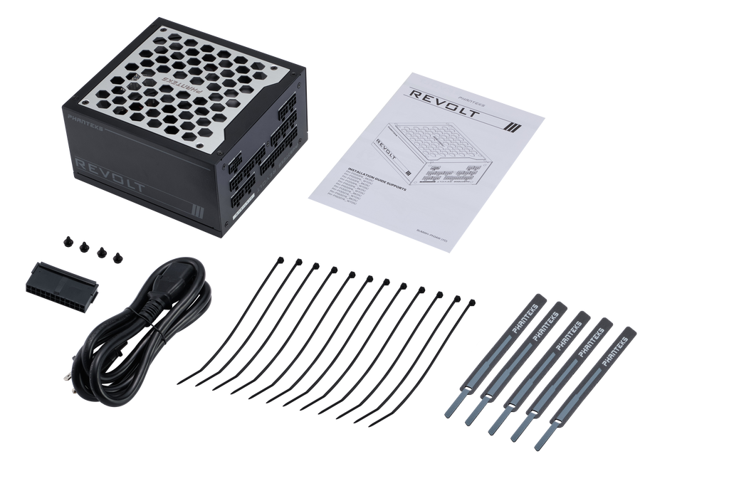 Phanteks Revolt 80PLUS Platinum, Power Supply Unit Only