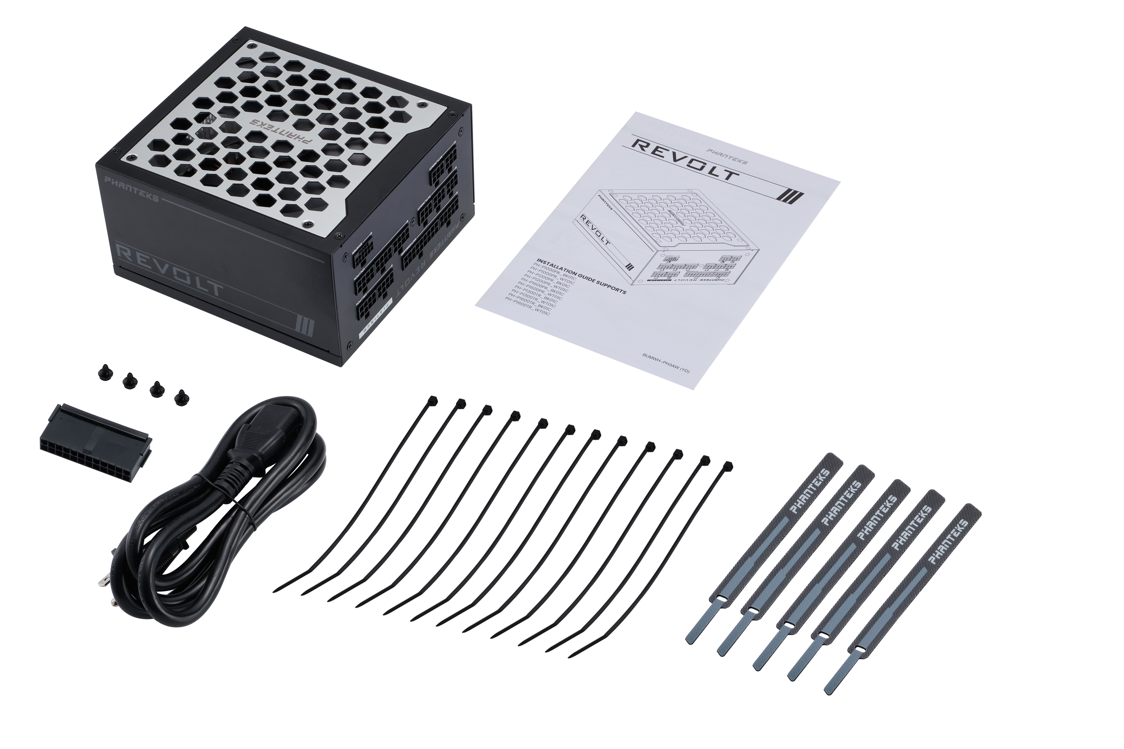 Phanteks Revolt 80PLUS Platinum, Power Supply Unit Only