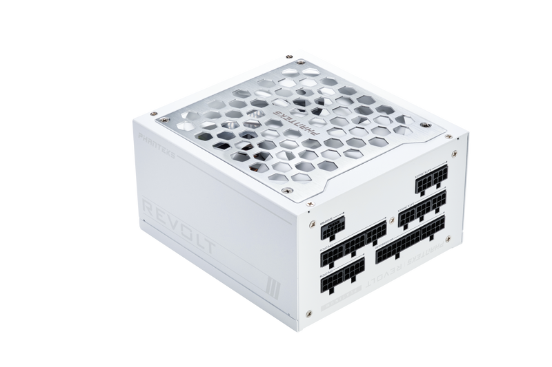Revolt 80PLUS Platinum White, ATX 3.0, PCIe 5.0, Fully Modular, Power Supply Unit Only