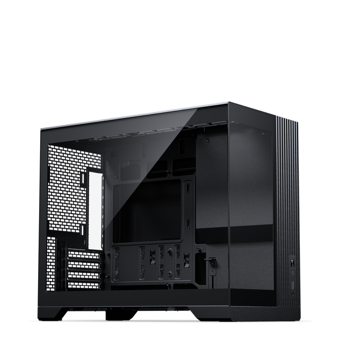 XT V3, MATX, Black, gaming pc case, compact, tempered glass front and side, 3x argb fans