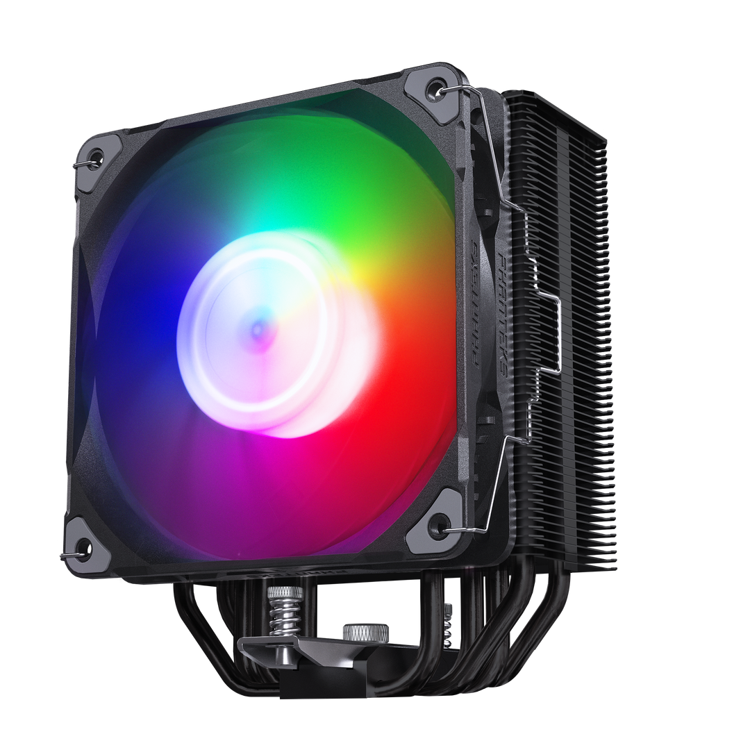 phanteks polar st5 120 black aircooler, 5 heatpipe, singletower

