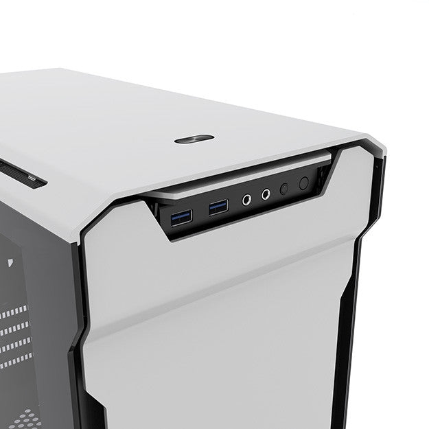 Phanteks Evolv mATX tempered glass Silver