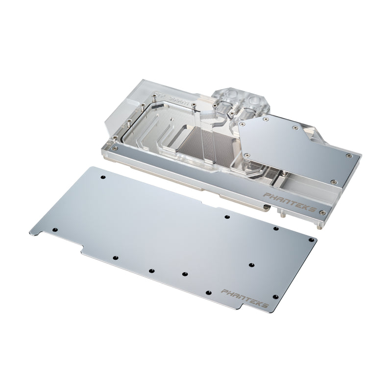 Phanteks Glacier G3090Ti MSI Water Block Bundle for MSI SUPRIM (X) / GAMING (X) TRIO RTX 3090 Ti - Chrome