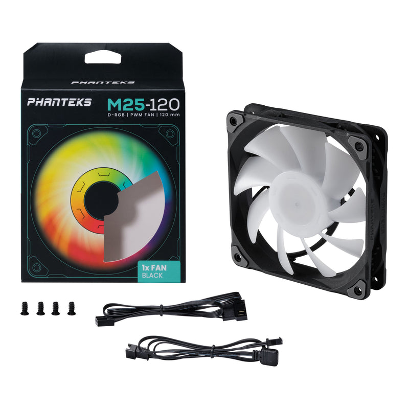 Ventilateur Fractal Design Aspect 12 RGB PWM Black Frame