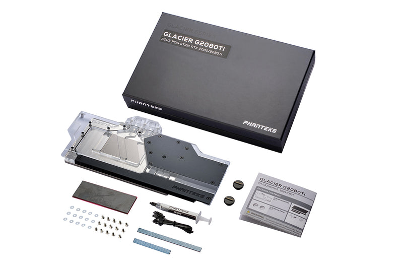 Phanteks Glacier 2080Ti Asus Strix GPU Block