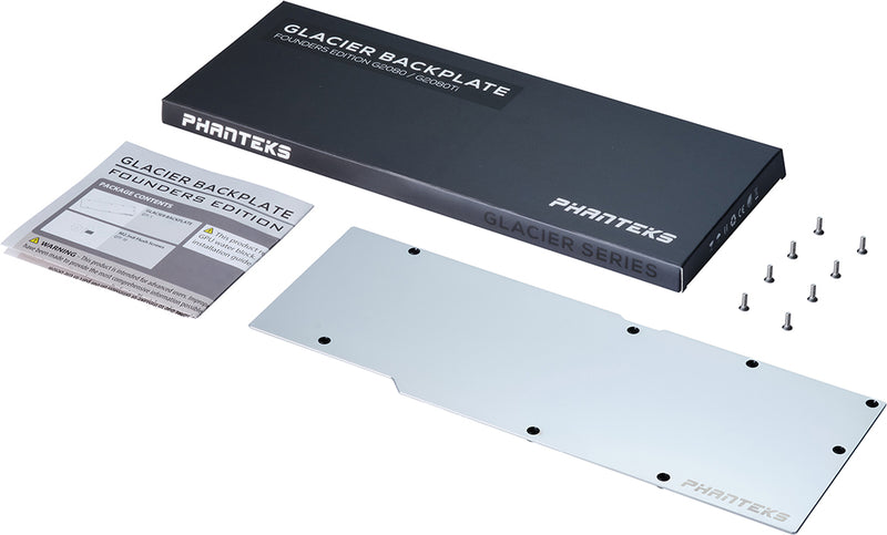 Phanteks RTX 2080Ti Founders Edition Backplate Chrome
