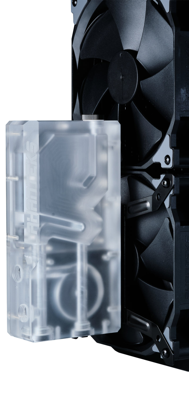 Phanteks Glacier Reservoir with Digital RGB LEDs And Passive Cooling for DDC Pump