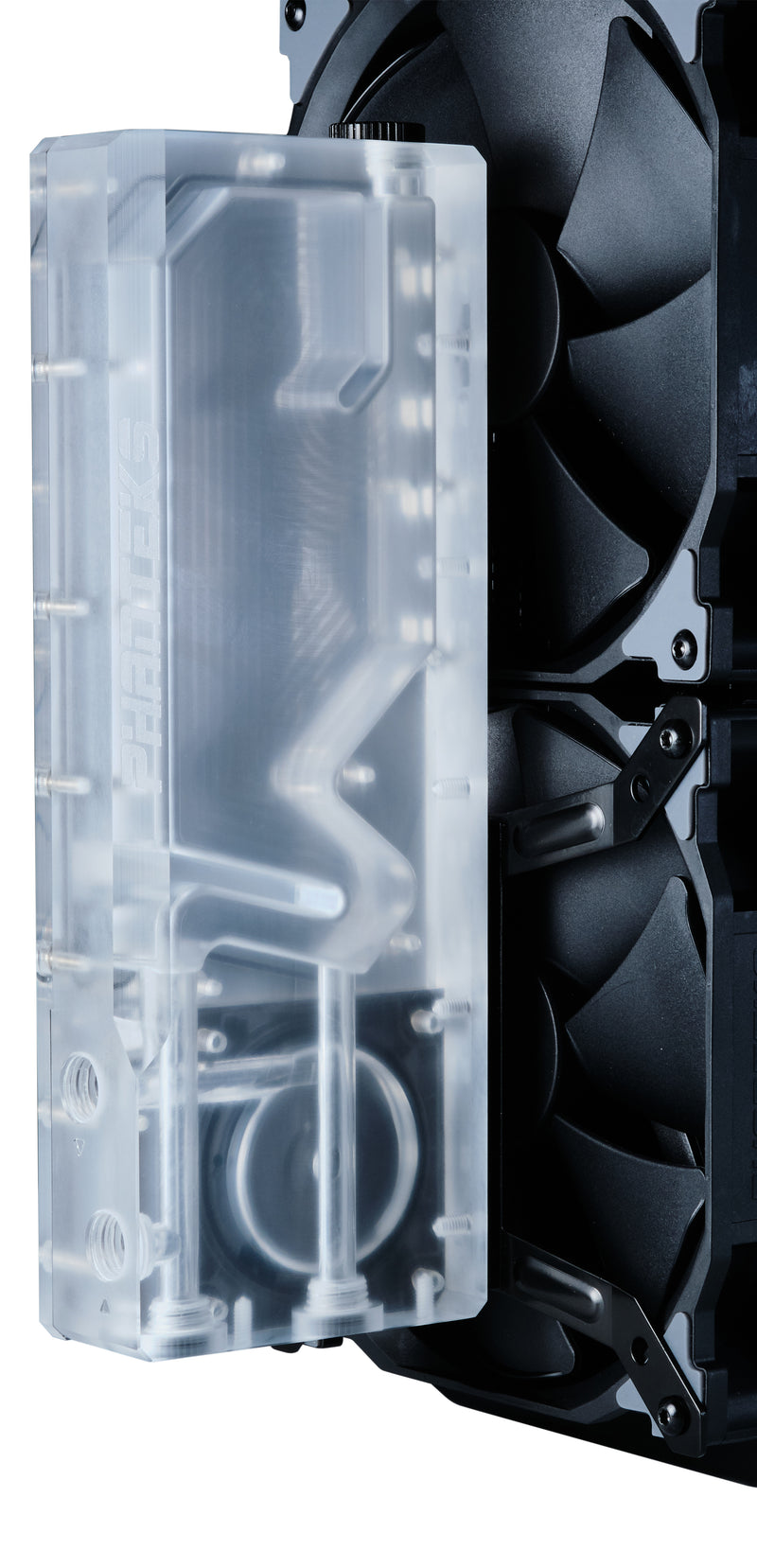 Phanteks Glacier Reservoir with Digital RGB LEDs And Passive Cooling for DDC Pump
