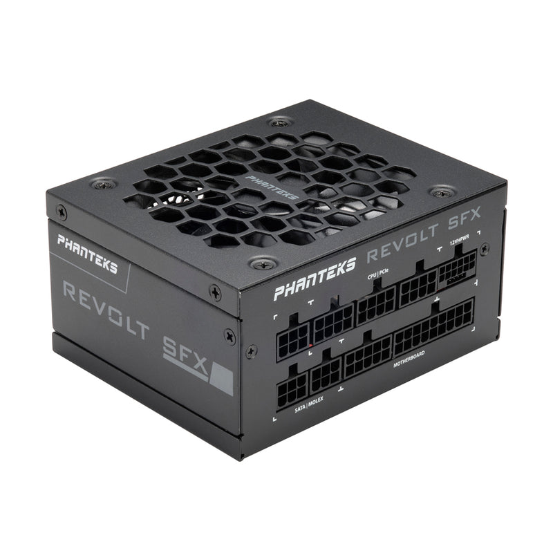 Phanteks Revolt SFX 850W 80PLUS Platinum, ATX 3.0, PCIe 5.0 Power Supply, Platinum-rated efficiency